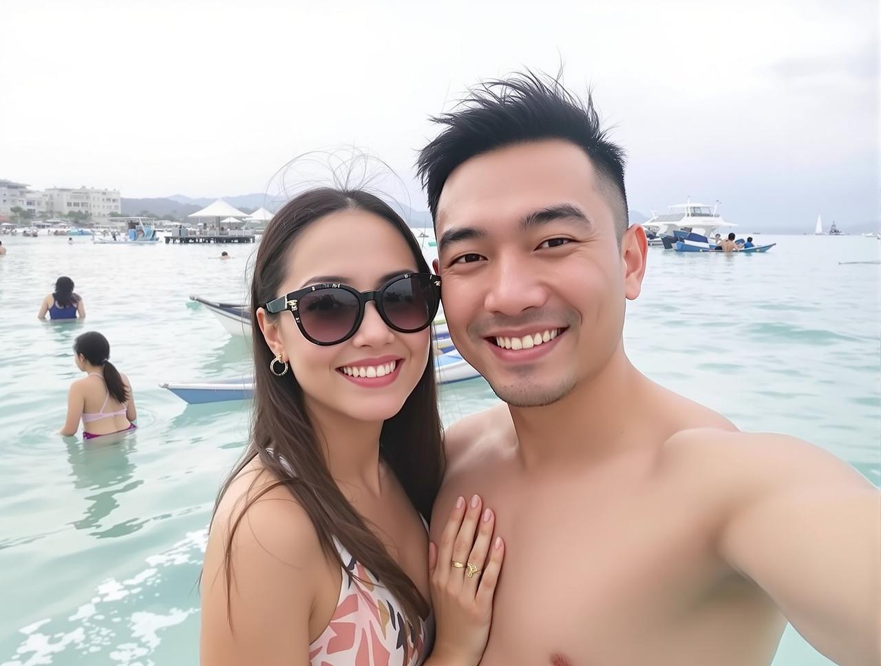 视频独家：顶流CP被拍同游三亚，亲密互动画面曝光