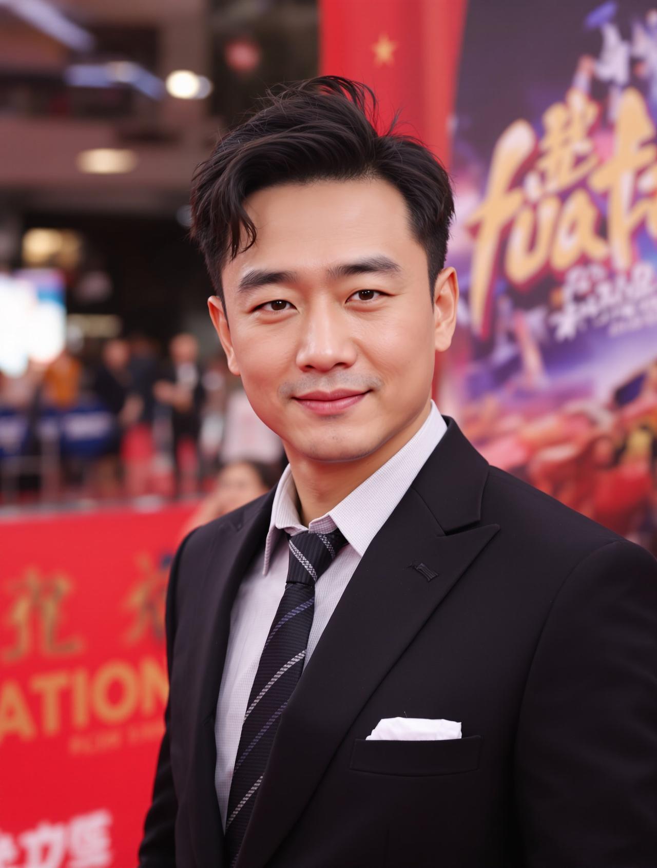 视频精选：知名男演员红毯造型